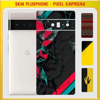 Dán Skin cho mặt sau Google Pixel 6, 6 Pro, 6a in phối màu