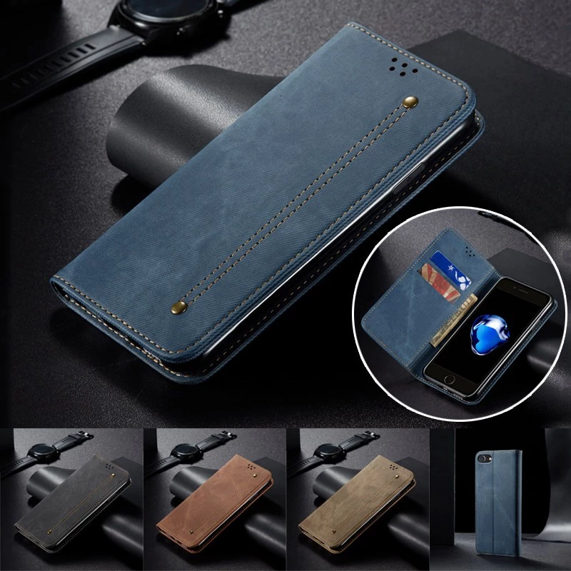 Bao da điện thoại nắp gập từ tính có ngăn thẻ cho Redmi Note9S K30 Pro Note 8 Pro 9 Pro 9S 7 Pro K20