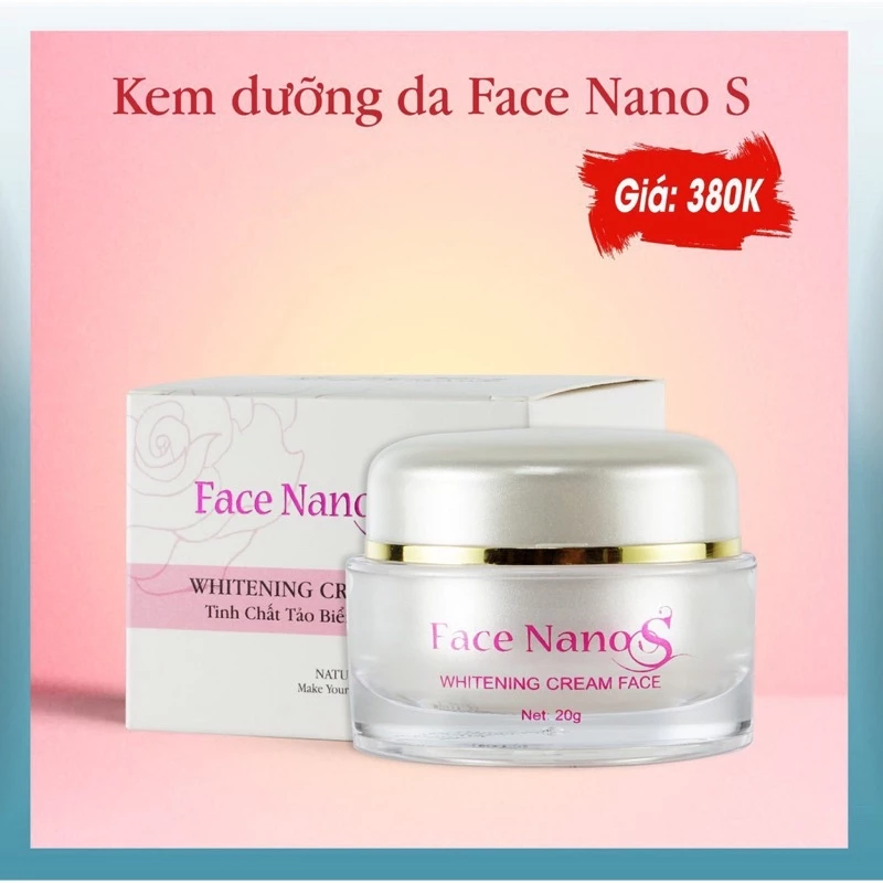 KEM DƯỠNG FACE NANO -S SẮC HỒNG