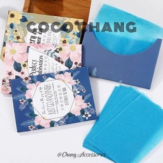 Giấy thấm dầu nội địa trung 50 tờ dùng cho mọi loại da - Cocochang