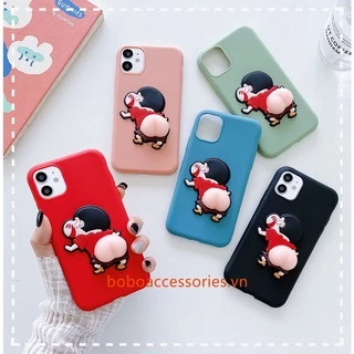 Ốp điện thoại TPU mềm mẫu crayon shin-chan cho Oppo A57 A59 F1S A71 A71K A77 F3 F5 F7 F9 F11 Pro Oppo A31 A53 A33 2020