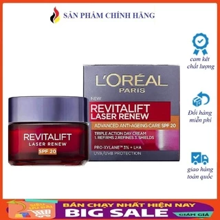 Kem dưỡng chống lão hóa Loreal Revitalift Laser ×3  50ml