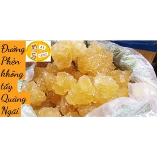 1kg Đường phèn vàng không tẩy (kết tinh mật mía) chính hiệu Quãng Ngãi giá dùng thử