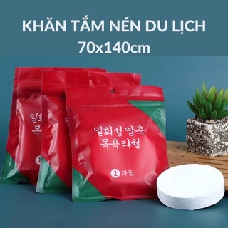 Khăn Tắm Nén Du Lịch Dùng Một Lần