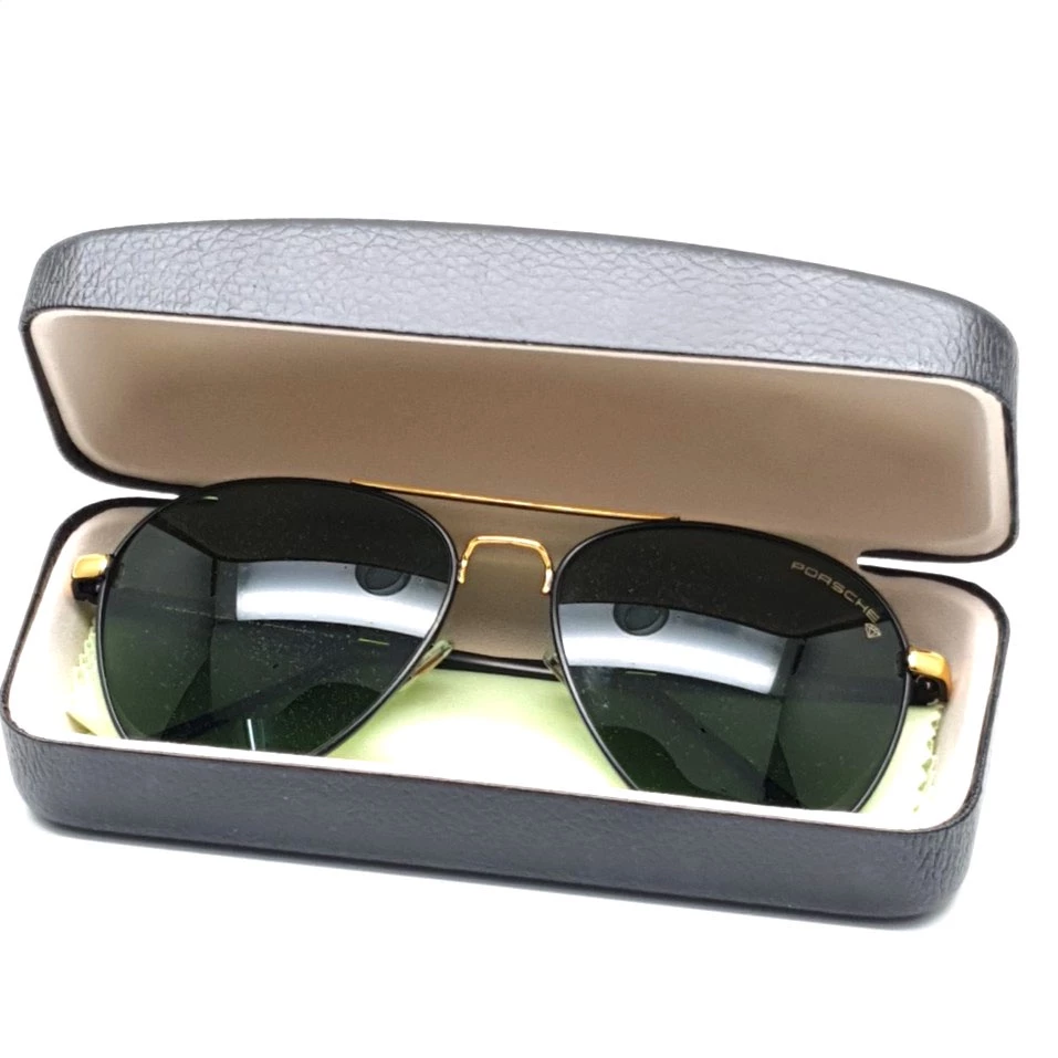 Kính mát thủy tinh thời trang P 8755, Kính râm nam nữ tròng kiếng thủy tinh chống UV400 FERADO