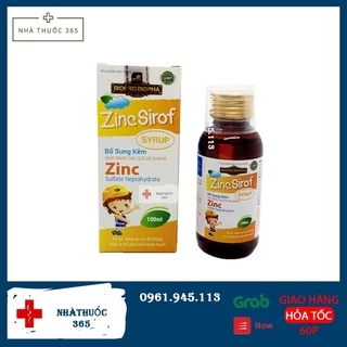 Siro ZINC SIROF Bổ Sung Kẽm Tăng Sức Đề Kháng