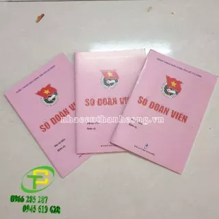 Sổ ĐOÀN VIÊN màu HỒNG - MỚI