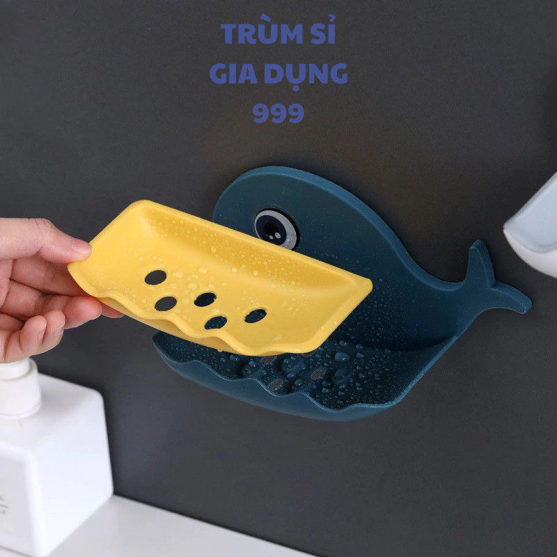 ( hình cá) kệ để xà phòng dán tường hình CÁ dễ thương, Khay Kệ Dán Tường Để Xà Phòng, Khay để xà bông