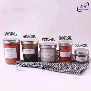 Hũ thủy tinh làm bánh plan nắp thiếc đựng sữa chua,  pudding, đựng mứt, đựng các loại gia vị, lọ đựng thực phẩm