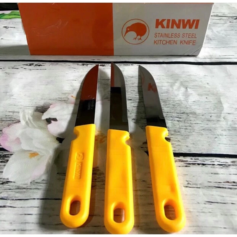 Dao Thái Lan Kiwi Chính Hãng Lưỡi Thép Siêu Sắc Bền Dao Gọt Trái Cây Hoa Quả