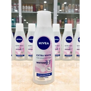 Nước Hoa Hồng Nivea Dưỡng Trắng Se Khít Lỗ Chân Lông 200ml