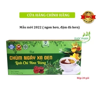 Trà chùm ngây linh chi xạ đen ( hộp 20 gói)