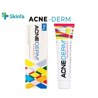 Kem Giảm Mụn Làm Trắng Da Acne Derm 20% Axit Azelaic 20g