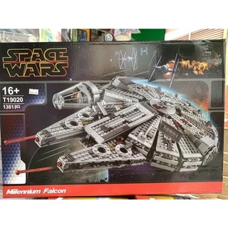 Đồ chơi xếp hình star wars 75105 19020 Tàu vũ trụ Millenium Falcon