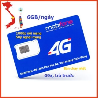 [Miễnphí30ngày,4GB/ngày🚀] SIM 4G 1 năm đầu 09x cổ❤ : 4GB/ngày+1000 phút gọi nội mạng+50 phút liên mạng