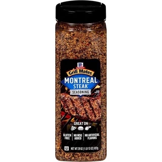 [Hàng Mỹ đi Air - đủ Bill] Gia Vị Ướp Bò Steak Grill Mates Montreal Steak Seasoning 822gr [Giao Hoả Tốc HN]