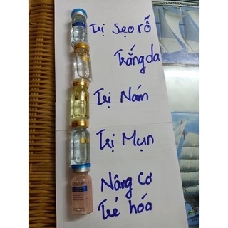 1 lọ serum Tế bào gốc cutits trắng da  mụn sẹo rỗ nâng cơ trẻ hoá