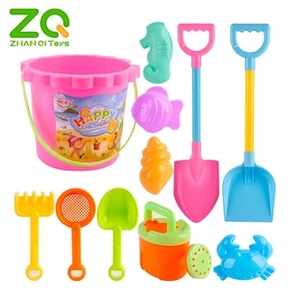 Set đồ chơi xây lâu đài cát ZHAN QI TOYS vui nhộn cho bé đi biển