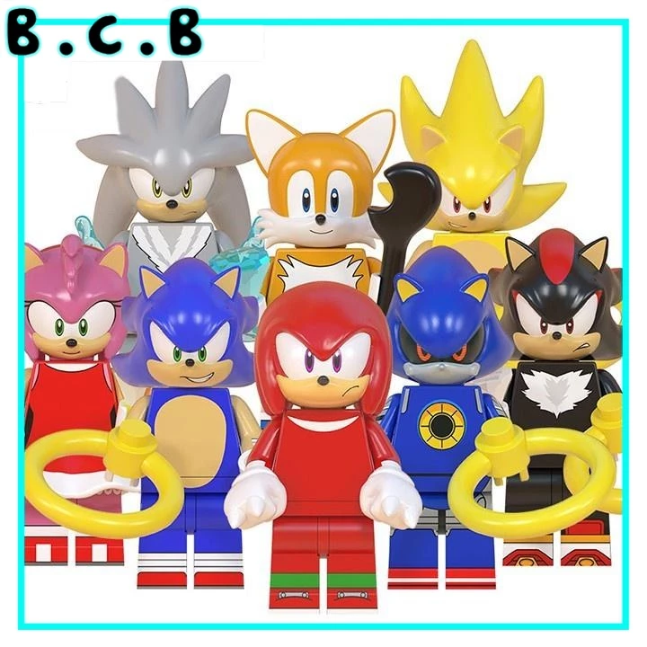 Đồ chơi lắp ráp minifigure nhân vật những người bạn của Sonic trong tựa game Sonic The Hedgehog - WM6086