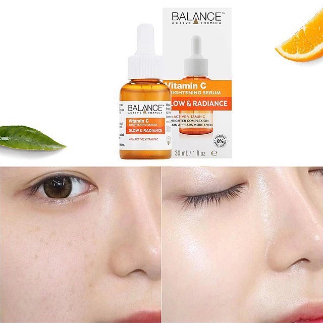 Serum Dưỡng Sáng Da, Mờ Thâm Balance Active Formula Vitamin C Brightening Serum Glow & Radiance 30ml