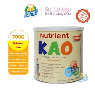 Sữa Nutrient Kao 700g Dinh Dưỡng Cao Phát Triển Thể Chất Và Trí Tuệ Vượt Trội Cho Trẻ