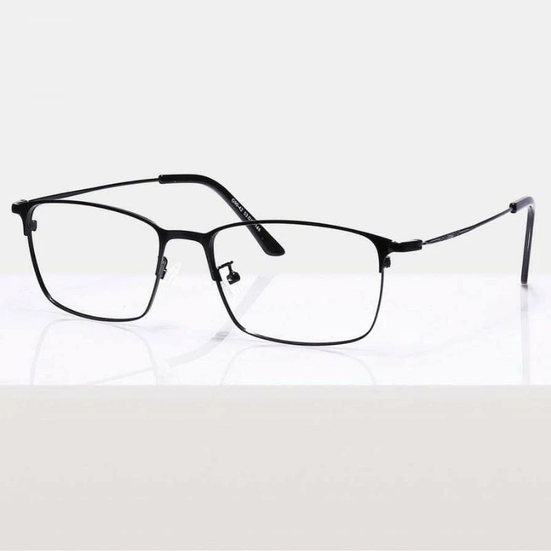 Gọng Kính kim loại vuông G90-42 nhận cắt mắt viễn, loạn, cận