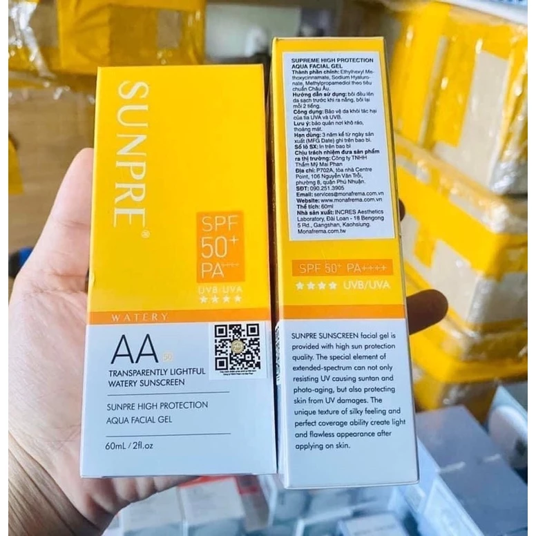 Kem chống nắng Mona Frema Sunpre AA SPF50