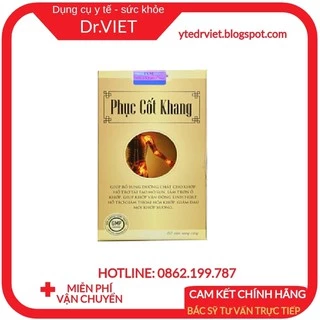 Phục Cốt Khang - Hỗ trợ đau xương khớp- nhức mỏi- tay chân tê - thoát vị đĩa đệm- thoái hóa cột sống - đau thần kinh toạ