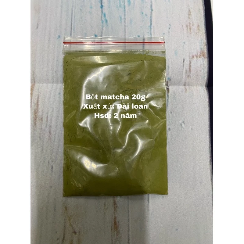 Bột matcha trà xanh Everstyle Đài loan gói 10g - 20g - 50g