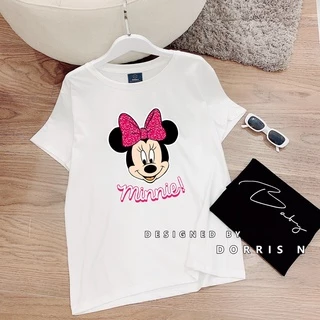 [Mã DORRT8250 giảm 250k] Áo phông MICKEY HỒNG trẻ trung hiện đại năng động DORRIS N