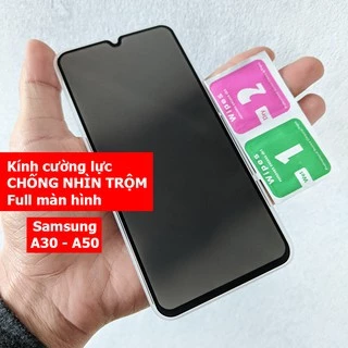 Kính cường lực chống nhìn trộm Samsung Galaxy A50 A30 A20 A10 M10 M20 A10S A21 A21S M21 A31 M31 M30 A20S A30S M11