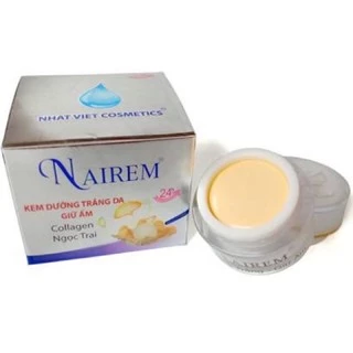 Kem Dưỡng Trắng Da - Giữ Ẩm Nairem Nhật Việt 12g