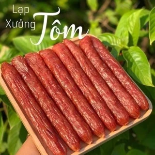 thịt khô lạp xưỡng tôm túi hút 500gr 60k