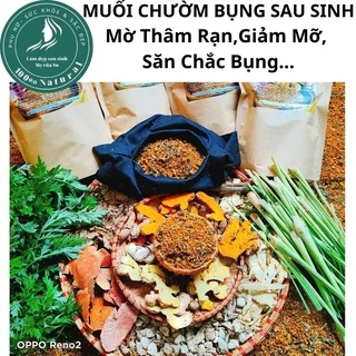 1Kg Muối chườm bụng sau sinh, Túi chườm bụng, Muối thảo dược giảm bụng sau sinh, Đai quấn bụng, Muối thảo dược