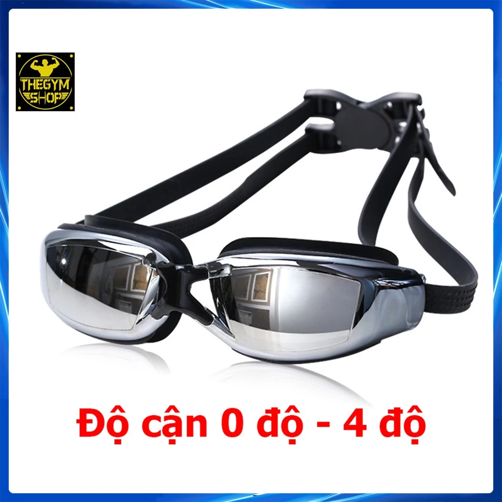 Kính bơi tráng gương chống tia UV, chống trầy, chống hấp hơi mờ kính