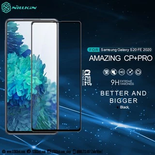 KÍNH CƯỜNG LỰC SAMSUNG GALAXY S20 FE NILLKIN CP+PRO 2.5D CHÍNH HÃNG