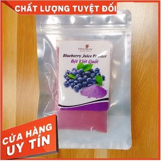 Bột Việt Quất 100g [HÀNG CHÍNH HÀNG] sản phẩm của VITAL PLUS nguyên liệu dùng trong thực phẩm, làm bánh.