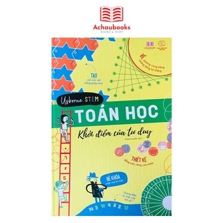 Sách Khởi điểm của tư duy Toán học Usborne Stem Á Châu Books