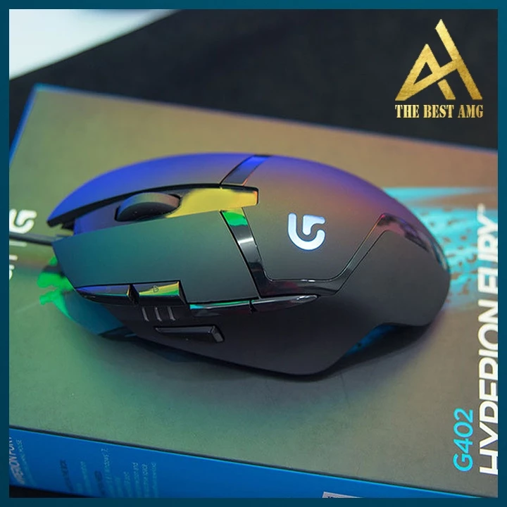Chuột Máy Tính Có Dây Gaming LED RGB G402 OEM Thế Hệ Mới Độ Chính Xác Cao Tốc Độ 4000 DPI