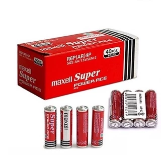 Hộp 40 Viên Pin AA ( Pin Tiểu ) Maxell Siêu Bền