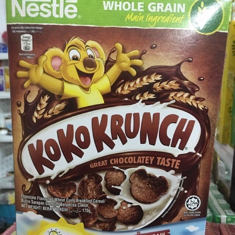 NGŨ CỐC ĂN SÁNG KOKO KRUNCH NESTLE 150G/ HONEY STAR 150G