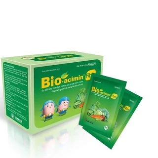 Men vi sinh Bio-acimin Fiber, giảm táo bón bổ sung chất xơ cho bé hệ tiêu hóa khỏe mạnh