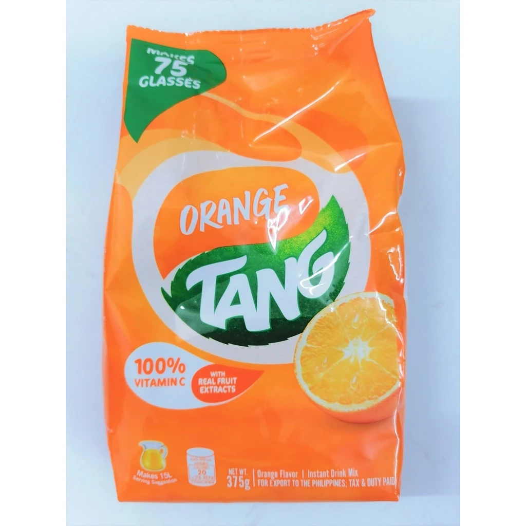 [Gói 375g] BỘT CAM (PHA THỨC UỐNG) [Thailand] TANG Mondelez Orange Powder (halal) (bph-hk)