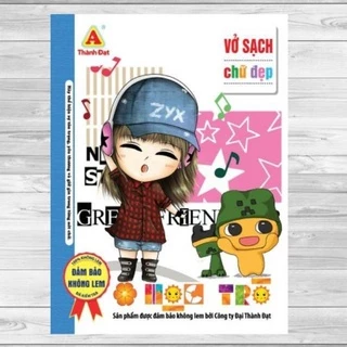 [Tập học sinh 200 trang] Tập ABC Đại Thành Đạt - Hoa Học Trò 80gsm