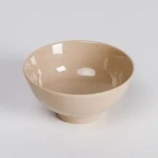 Chén cơm nhựa Melamine màu Nâu/Đen