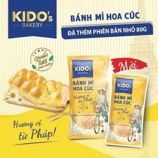 [HỎA TỐC 1H] Bánh Mì Hoa Cúc Kido's 80G