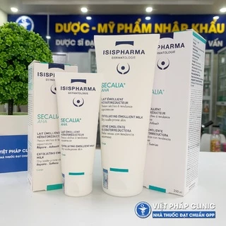 Kem Dưỡng Ẩm Giảm Khô Da, Dày Sừng ISIS PHARMA SECALIA AHA (75ml)