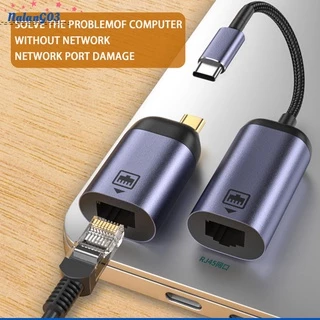 Dây Cáp Chuyển Đổi Cổng Mạng NA Type-C Sang Rj45 100mbps Usb C Cho Điện Thoại Di Động