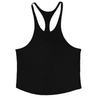 Nam Thể Hình Mùa Hè Thể Hình Cotton Trơn Y-back Tập Gym Thể Thao Áo Vest