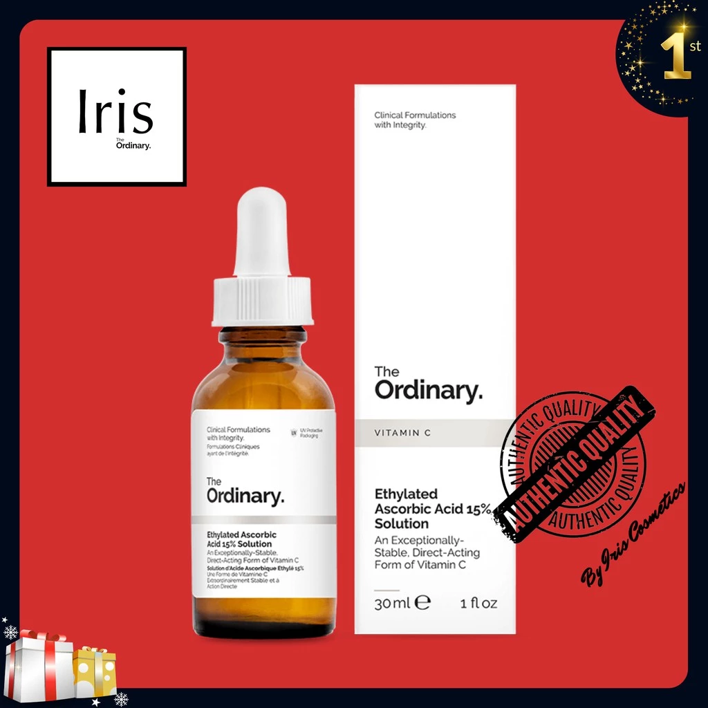 (BILL CANADA) Serum sáng da Ethylated Ascorbic Acid 15% Solution – The Ordinary.